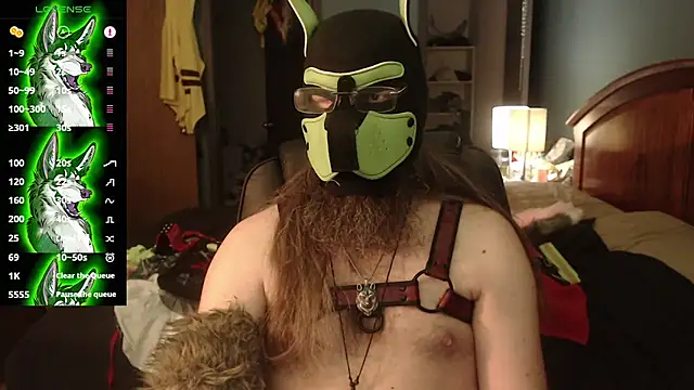 kinkywolf429 online show from July 29, 3:54 pm
