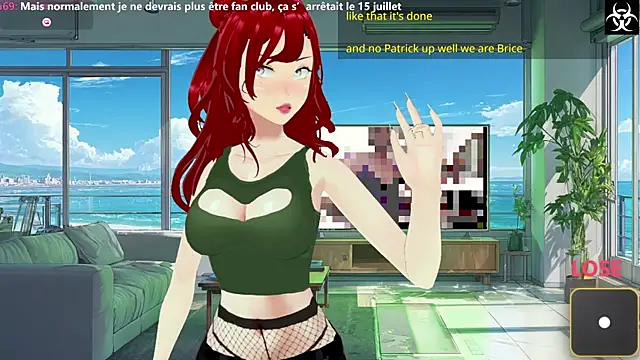 Snapshot of LanaCorona chatting on July 15, 11:15 am LanaCorona online show from July 15, 11:15 am