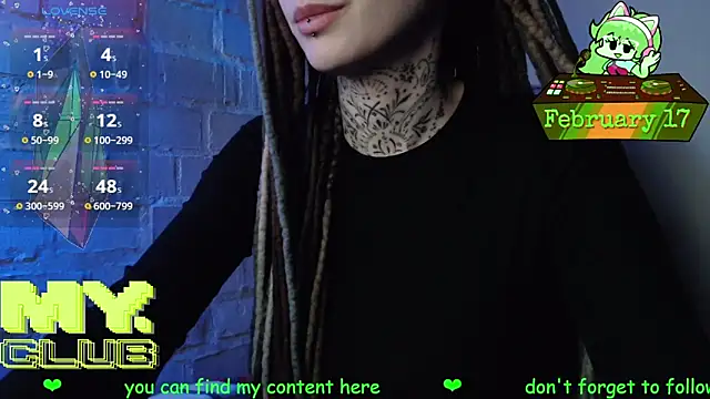 Witch Emma online show from February 17, 8:11 am