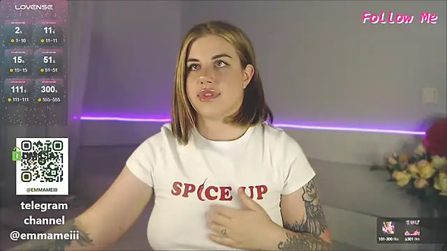 Snapshot of Emma_meii chatting on February 9, 3:56 pm Emma meii online show from February 9, 3:56 pm