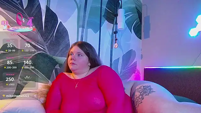 RubyValen online show from April 8, 1:27 am