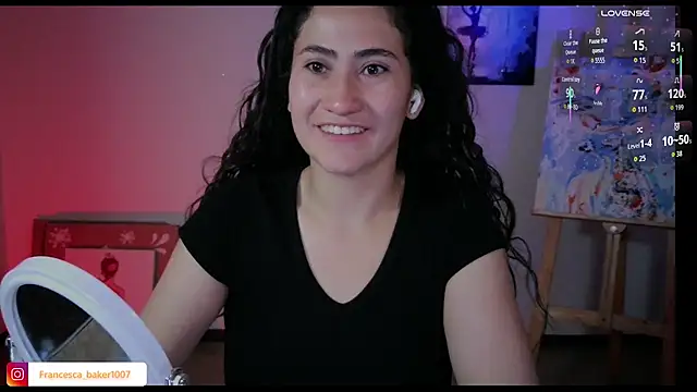 Snapshot of francesca_baker1007 chatting on July 22, 7:05 pm francesca baker1007 online show from July 22, 7:05 pm