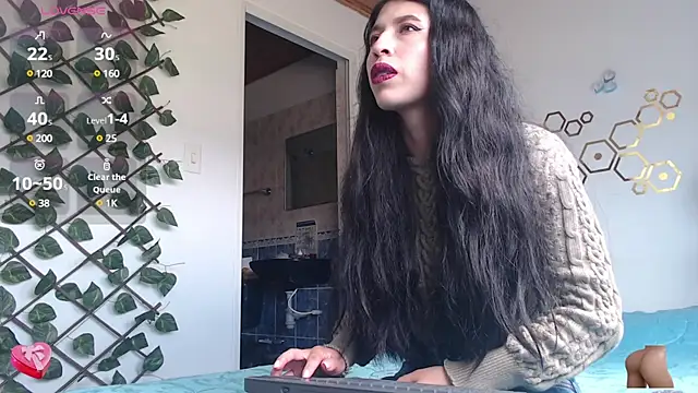 Snapshot of adriscute chatting on February 22, 8:42 pm adriscute online show from February 22, 8:42 pm