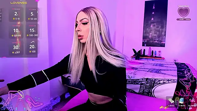 AlejandraDangerGirl online show from February 10, 6:45 pm