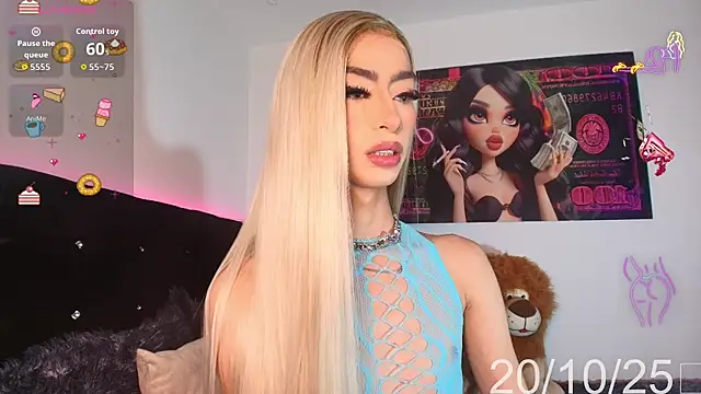 NahiaFox online show from October 20, 1:22 pm