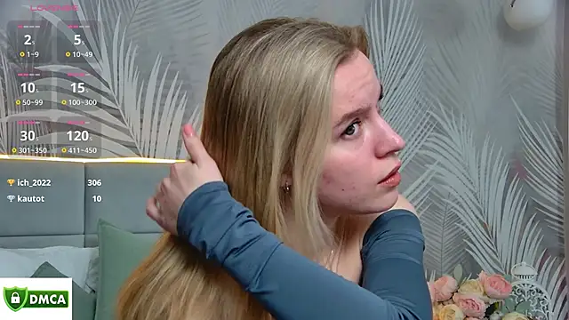 AmaliaBell online show from January 17, 8:55 pm