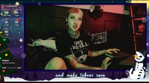 Snapshot of 666deathgasm chatting on December 5, 7:38 pm Juune online show from December 5, 7:38 pm