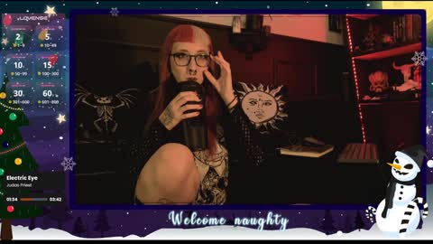 Snapshot of 666deathgasm chatting on December 14, 8:08 pm Juune online show from December 14, 8:08 pm