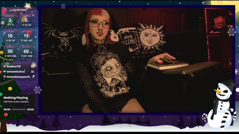 Snapshot of 666deathgasm chatting on December 14, 11:12 pm Juune online show from December 14, 11:12 pm