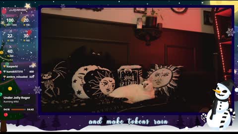 Snapshot of 666deathgasm chatting on December 15, 11:09 pm Juune online show from December 15, 11:09 pm