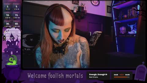 Snapshot of 666deathgasm chatting on January 14, 10:44 pm Juune online show from January 14, 10:44 pm