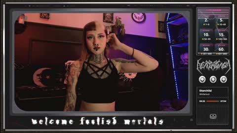 Snapshot of 666deathgasm chatting on February 6, 7:40 pm Juune online show from February 6, 7:40 pm