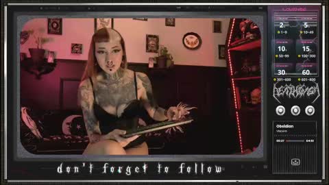 Snapshot of 666deathgasm chatting on February 20, 7:52 pm Juune online show from February 20, 7:52 pm