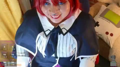 Snapshot of 777lucycosplay chatting on October 18, 9:15 pm Lucycosplay777 online show from October 18, 9:15 pm