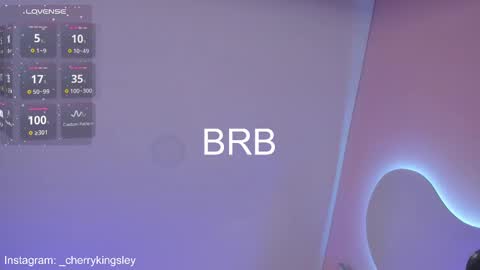 Cherrykingsley online show from February 25, 6:53 pm