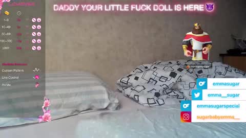 Snapshot of _emma_sugar chatting on February 2, 12:24 pm Emma Sugar online show from February 2, 12:24 pm