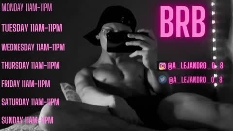 alejo online show from December 16, 9:52 pm