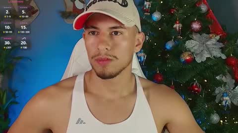 Snapshot of aaronfox_ chatting on December 8, 2:28 am AARON online show from December 8, 2:28 am