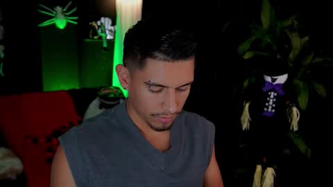 Snapshot of aaronfox_ chatting on October 17, 6:21 pm AARON online show from October 17, 6:21 pm
