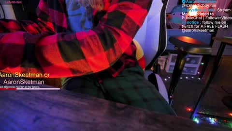 Aaron Skeetman online show from January 24, 12:10 pm