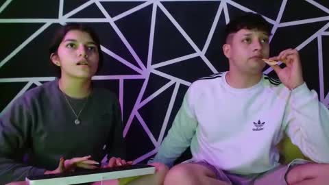Snapshot of abby_and_chriss18 chatting on February 24, 1:57 am Abby y Crhiss online show from February 24, 1:57 am