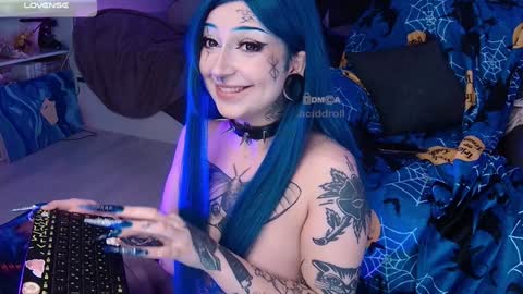 Snapshot of aciddroll chatting on February 1, 11:06 pm Acid or Iya vacation November 19 to November 26 online show from February 1, 11:06 pm