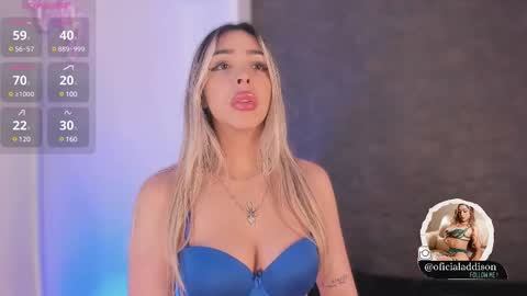 Snapshot of addison_baker chatting on February 14, 2:07 am A D D I S O N online show from February 14, 2:07 am