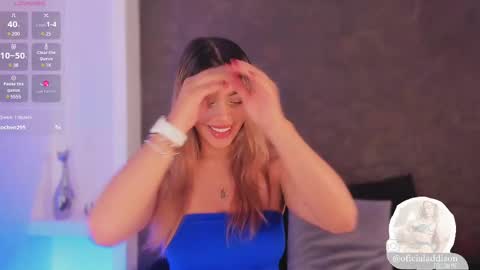 Snapshot of addison_baker chatting on February 28, 7:56 pm A D D I S O N online show from February 28, 7:56 pm