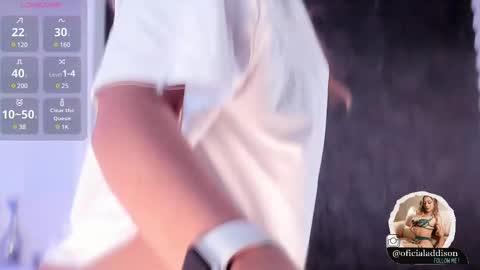 Snapshot of addison_baker chatting on March 3, 10:52 pm A D D I S O N online show from March 3, 10:52 pm