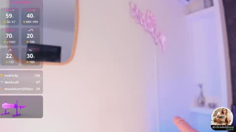 Snapshot of addison_baker chatting on March 5, 11:05 pm A D D I S O N online show from March 5, 11:05 pm