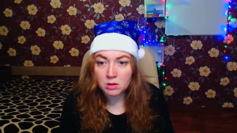 Snapshot of adel_redhead_ chatting on January 1, 7:32 pm Adel online show from January 1, 7:32 pm