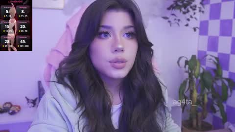 Snapshot of ag4ta_ chatting on November 11, 12:43 am Agata online show from November 11, 12:43 am