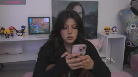 Snapshot of ag4ta_ chatting on November 21, 2:54 am Agata online show from November 21, 2:54 am