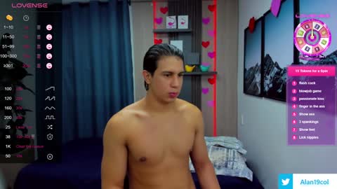 Snapshot of alan_nd_kevin chatting on February 8, 11:33 am Alan Kevin can we reach 100 thumbs up please guys online show from February 8, 11:33 am