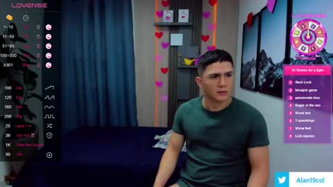 Snapshot of alan_nd_kevin chatting on February 25, 11:11 pm Alan Kevin can we reach 100 thumbs up please guys online show from February 25, 11:11 pm