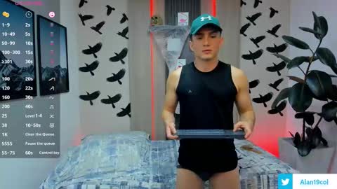 Snapshot of alan_nd_kevin chatting on October 11, 7:12 pm Alan Kevin can we reach 100 thumbs up please guys online show from October 11, 7:12 pm