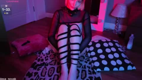 Snapshot of alexa_novak chatting on March 12, 5:38 pm Alexa online show from March 12, 5:38 pm