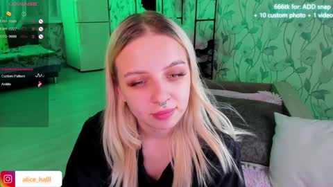 Snapshot of alice_halle chatting on January 3, 8:54 pm alice_halle online show from January 3, 8:54 pm