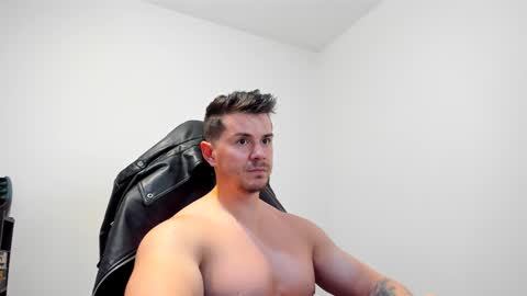 Snapshot of alphagodleatherking92 chatting on January 13, 1:17 pm LeatherMaster online show from January 13, 1:17 pm