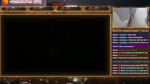 Amanda online show from February 26, 1:41 pm