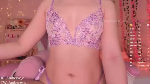 IG - TW Amberw c online show from October 31, 2:56 am