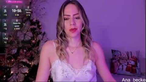 Snapshot of ana_becker1 chatting on December 3, 4:47 am Ana online show from December 3, 4:47 am