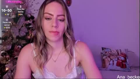 Snapshot of ana_becker1 chatting on December 3, 11:55 am Ana online show from December 3, 11:55 am