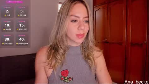 Snapshot of ana_becker1 chatting on January 28, 9:30 am Ana online show from January 28, 9:30 am