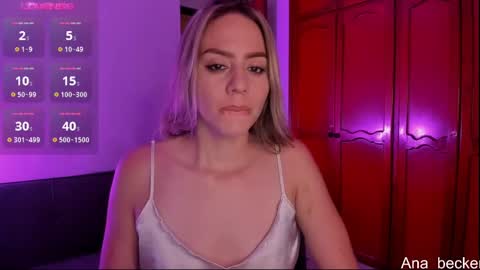 Snapshot of ana_becker1 chatting on January 30, 6:35 am Ana online show from January 30, 6:35 am