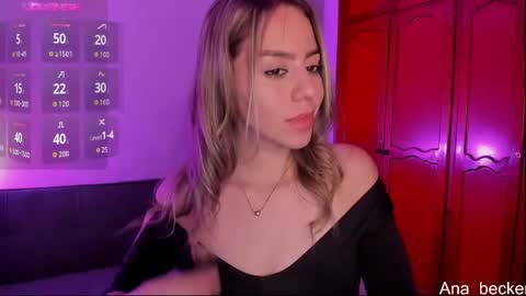 Snapshot of ana_becker1 chatting on February 5, 6:24 am Ana online show from February 5, 6:24 am