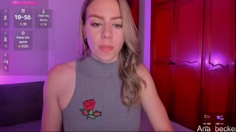 Snapshot of ana_becker1 chatting on February 8, 7:59 am Ana online show from February 8, 7:59 am