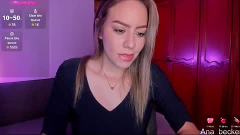 Snapshot of ana_becker1 chatting on February 18, 4:04 am Ana online show from February 18, 4:04 am