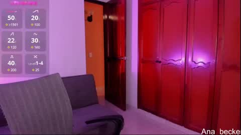 Snapshot of ana_becker1 chatting on February 24, 6:49 am Ana online show from February 24, 6:49 am