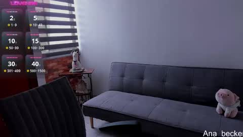 Snapshot of ana_becker1 chatting on October 12, 8:19 pm Ana online show from October 12, 8:19 pm